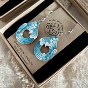 Arctic Wind Jewelry - Ocean Sea and Wave Lover earrings