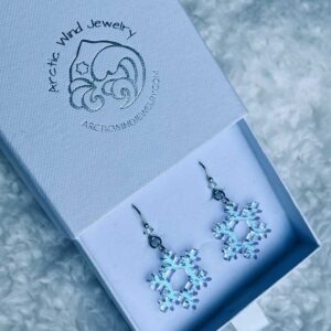 Arctic Wind Jewelry Sterling Silver 925 earrings from Lapland Finland