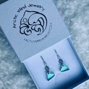 Arctic Wind Jewelry Sterling Silver 925 earrings from Lapland Finland