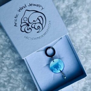 Arctic Wind Jewelry Sterling silver 925 zirconia necklace from lapland finland