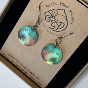 Autumn Colors from Lapland Acrylic -earrings
