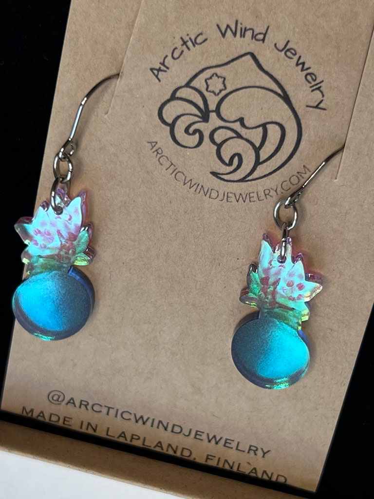 Earrings from Lapland - earrings from Finland